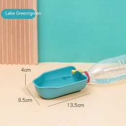 Pet Outdoor Drinking Glass Portable Convenient (Color: green)