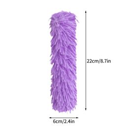 Plush Cat Chew Toy Catnip Self-hi Bite Toys Strip Pillow (Option: S1Purple)