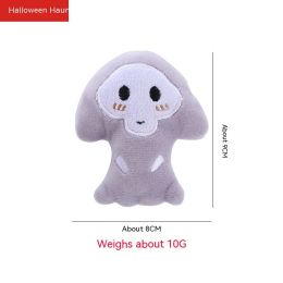 Halloween Catnip Plush Toy Funny (Option: Ghost)