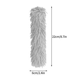 Plush Cat Chew Toy Catnip Self-hi Bite Toys Strip Pillow (Option: S1grey)