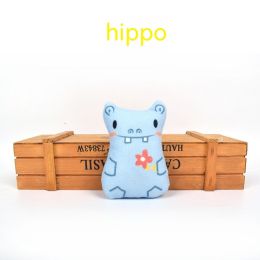 Pet Cat Toy Lifelike Printing Contains Catnip (Option: Hippo)