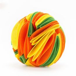 Sniffing Ball Pad Dog Cat Sniffing Ball (Color: C, size: 15cm)