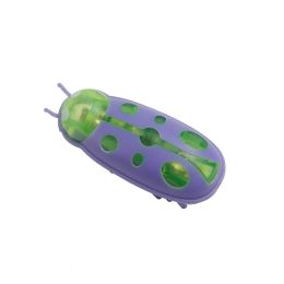 Pet Electronic Bug Dogs And Cats Toy (Option: Ladybug Purple Green-Pet Products)